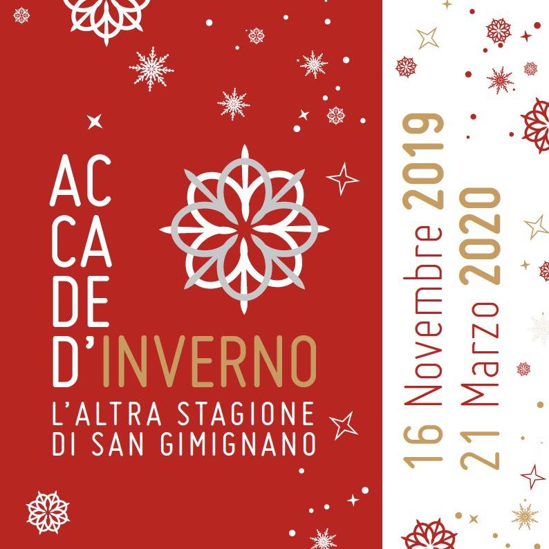 Programma eventi San Gimignano Accade d'inverno 2019-20